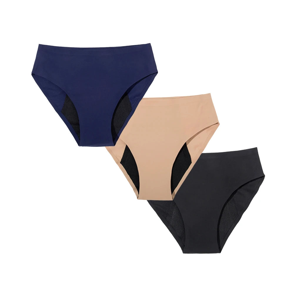 Heavy Flow Seamless Period Underwear Women Panties Menstrual Pants Sexy Leak Proof Asorbent Undies Incontinence Dropshipping