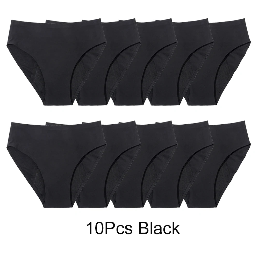 Heavy Flow Seamless Period Underwear Women Panties Menstrual Pants Sexy Leak Proof Asorbent Undies Incontinence Dropshipping