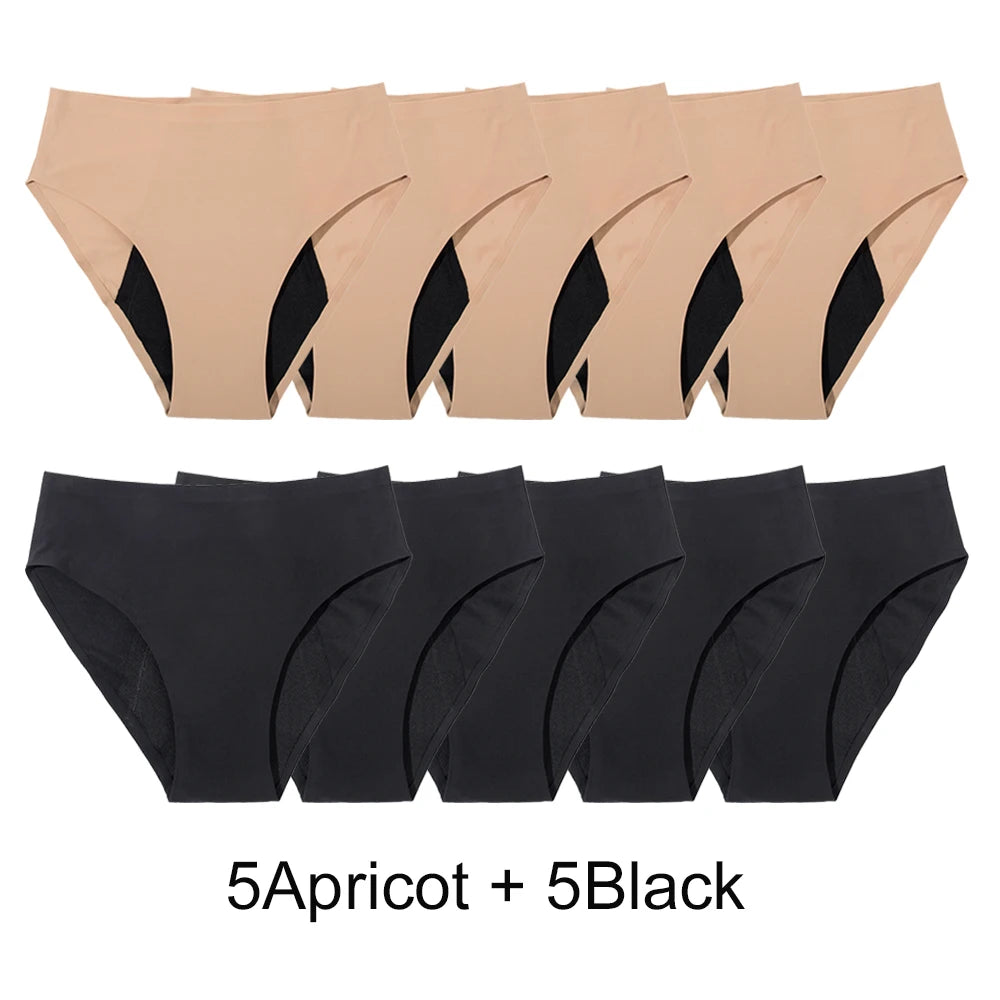 Heavy Flow Seamless Period Underwear Women Panties Menstrual Pants Sexy Leak Proof Asorbent Undies Incontinence Dropshipping