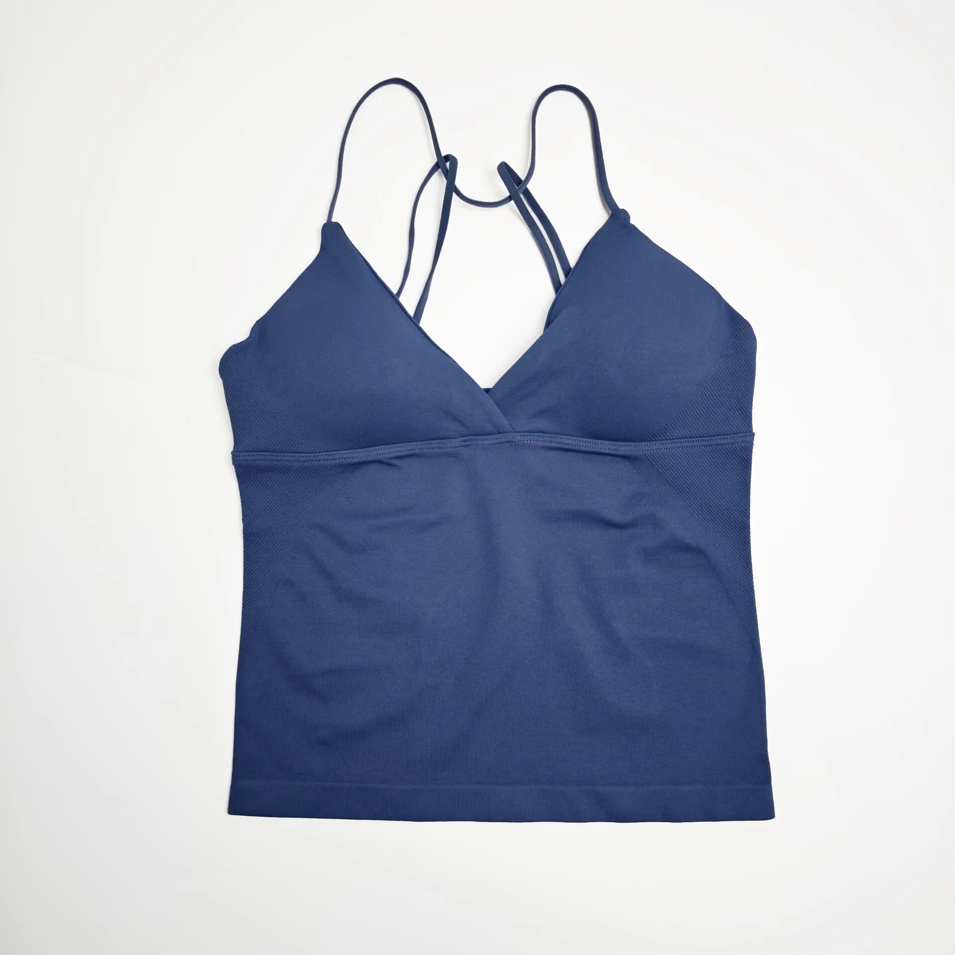 Women’s Twist Yoga Gym Casual Tank Top Quick Dry Strappy Gym Workout Camisole Vest