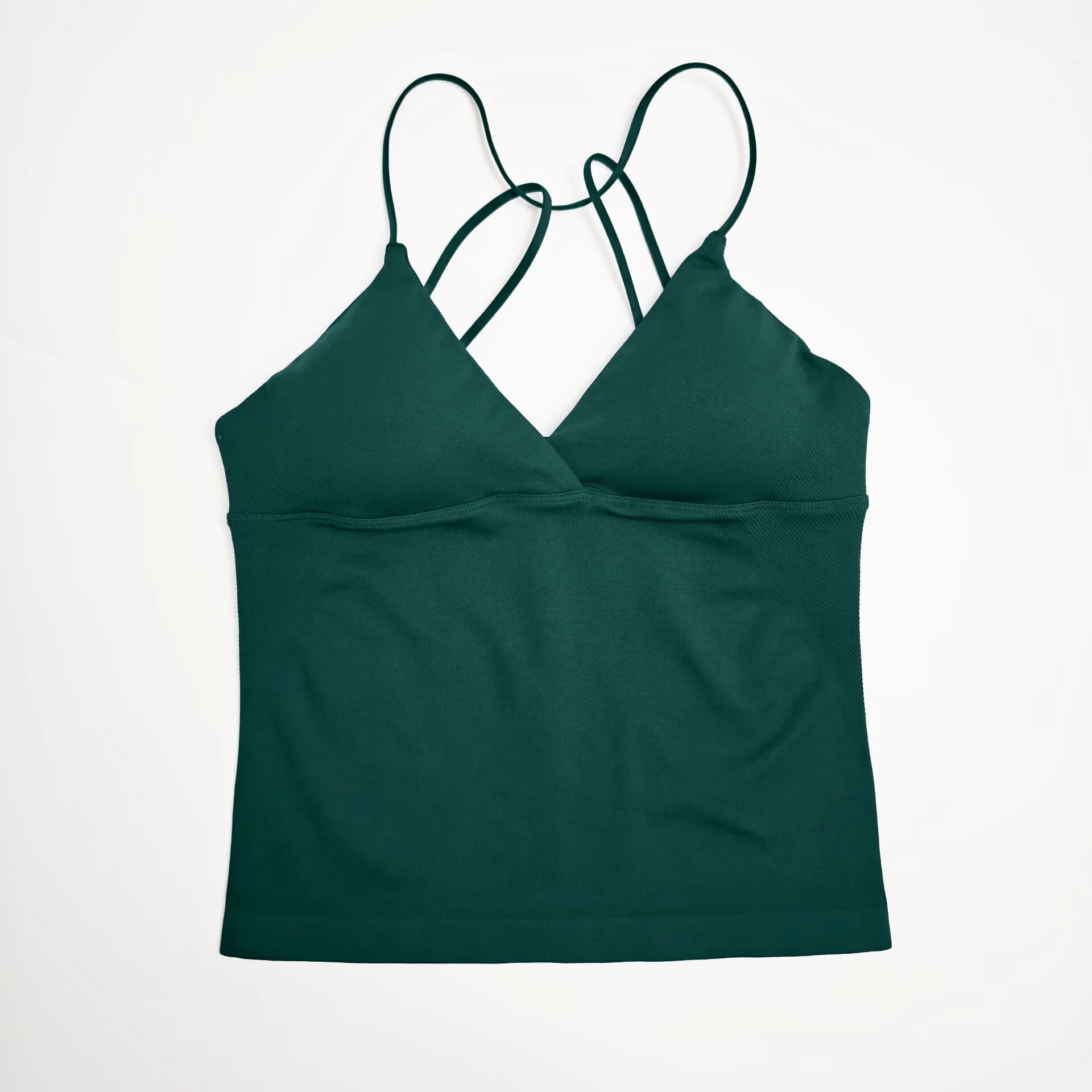 Women’s Twist Yoga Gym Casual Tank Top Quick Dry Strappy Gym Workout Camisole Vest