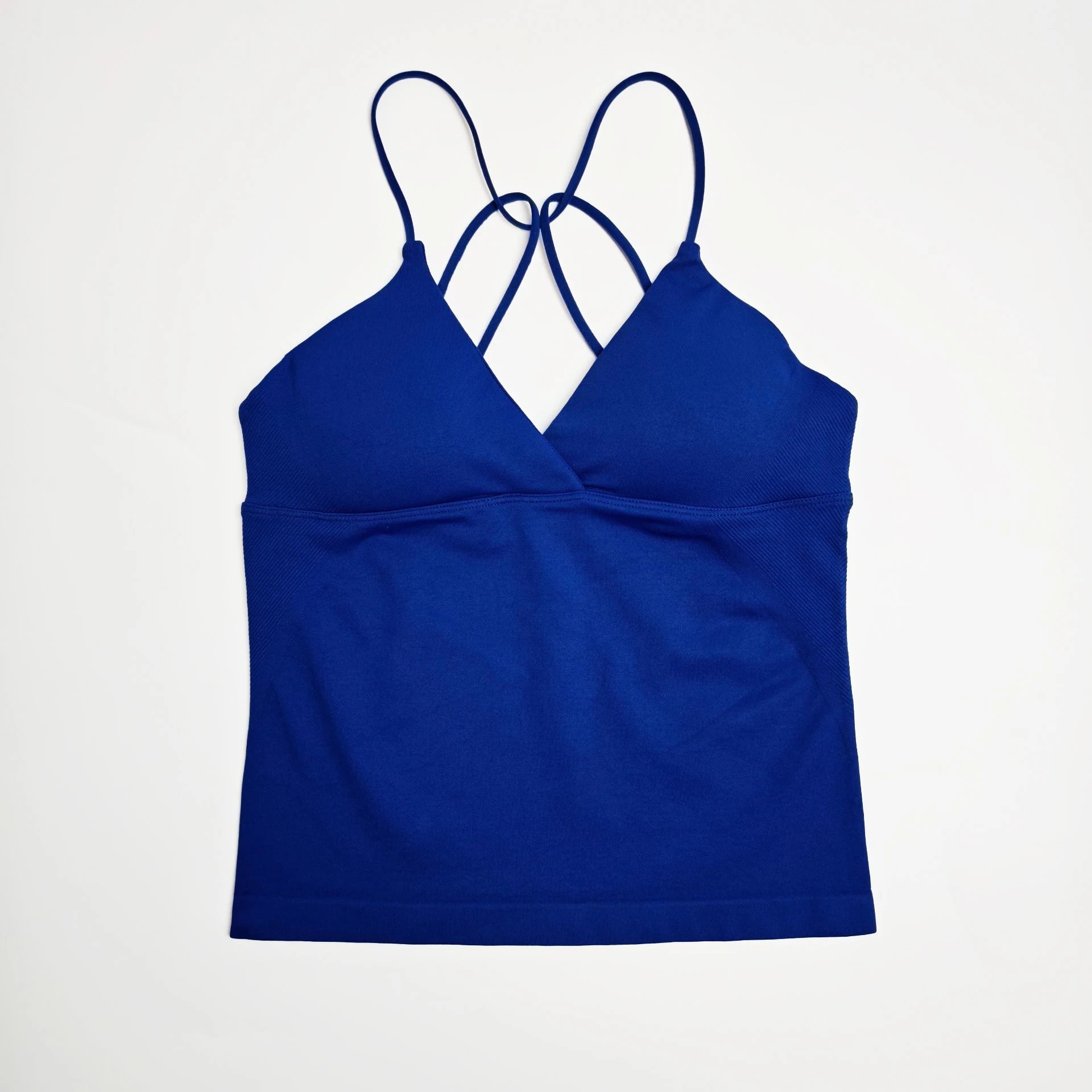 Women’s Twist Yoga Gym Casual Tank Top Quick Dry Strappy Gym Workout Camisole Vest