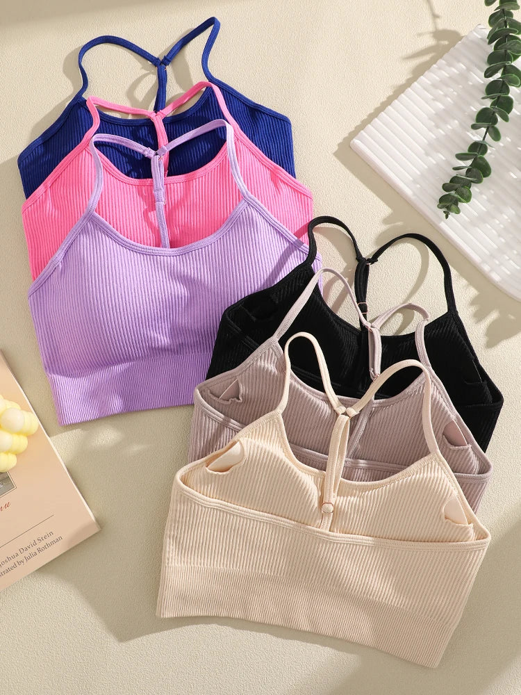 2-Piece Seamless Workout Set for Women – High Waist Gym Leggings & Sports Bra Activewear