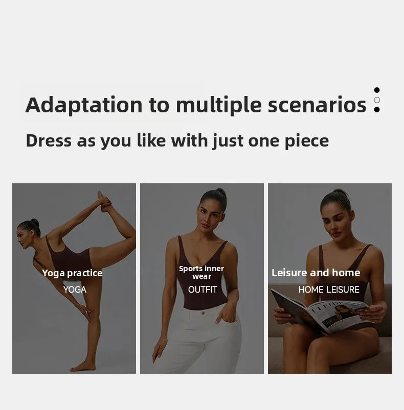 Seamless Shapewear Bodysuit – Tummy Control Compression One-Piece with Zipper & Adjustable Straps