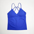 Women’s Twist Yoga Gym Casual Tank Top Quick Dry Strappy Gym Workout Camisole Vest