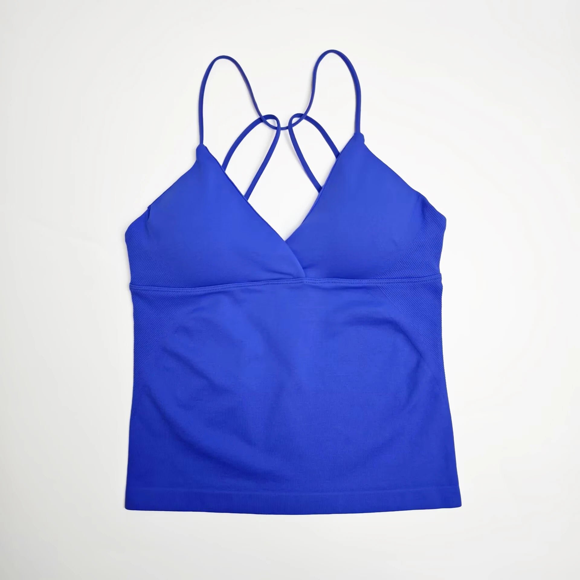 Women’s Twist Yoga Gym Casual Tank Top Quick Dry Strappy Gym Workout Camisole Vest
