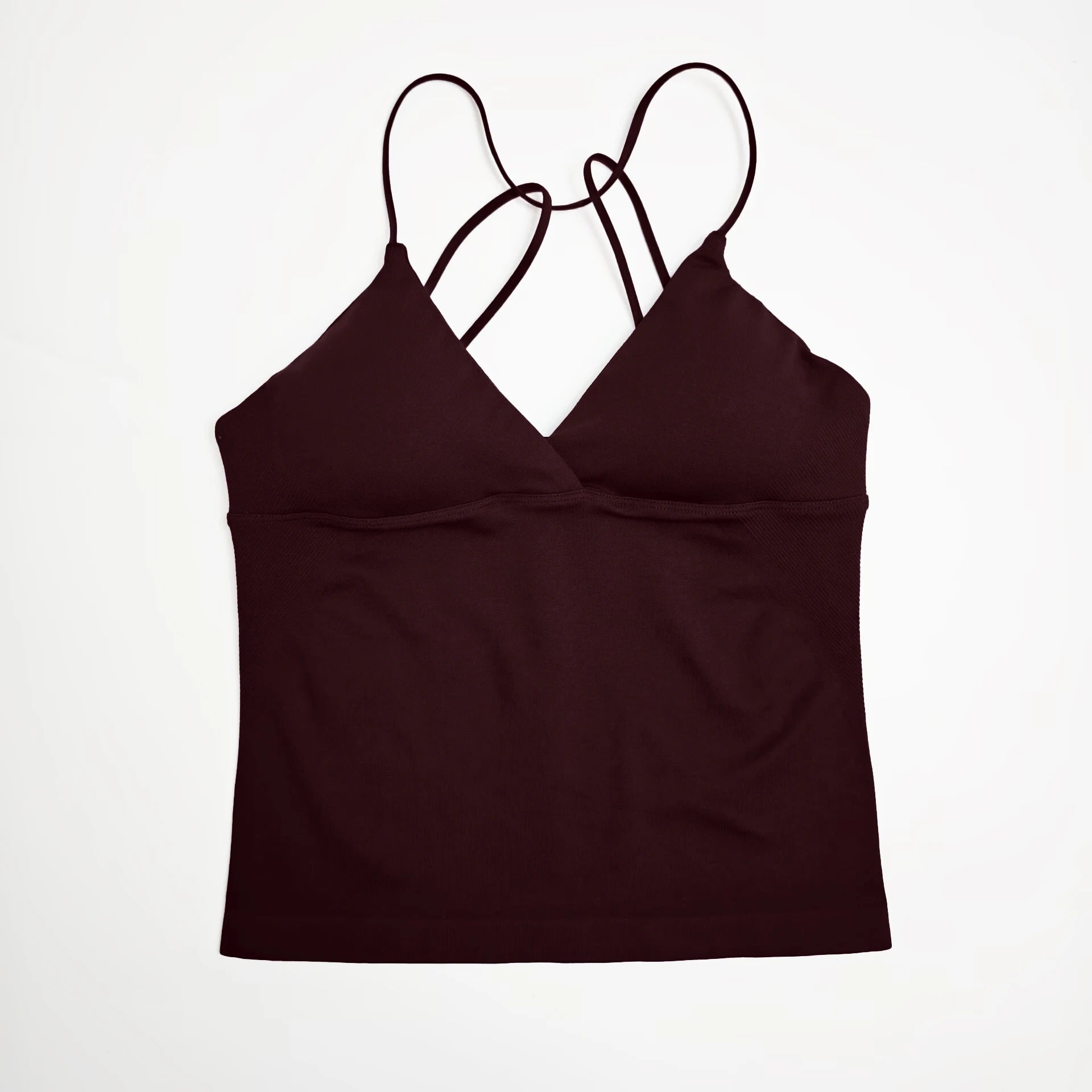 Women’s Twist Yoga Gym Casual Tank Top Quick Dry Strappy Gym Workout Camisole Vest