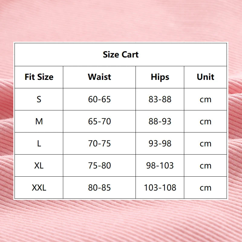 7Pcs Women’s Cotton Panties Solid Color Mid-Waist Briefs High Stretch Breathable Underwear S-2XL