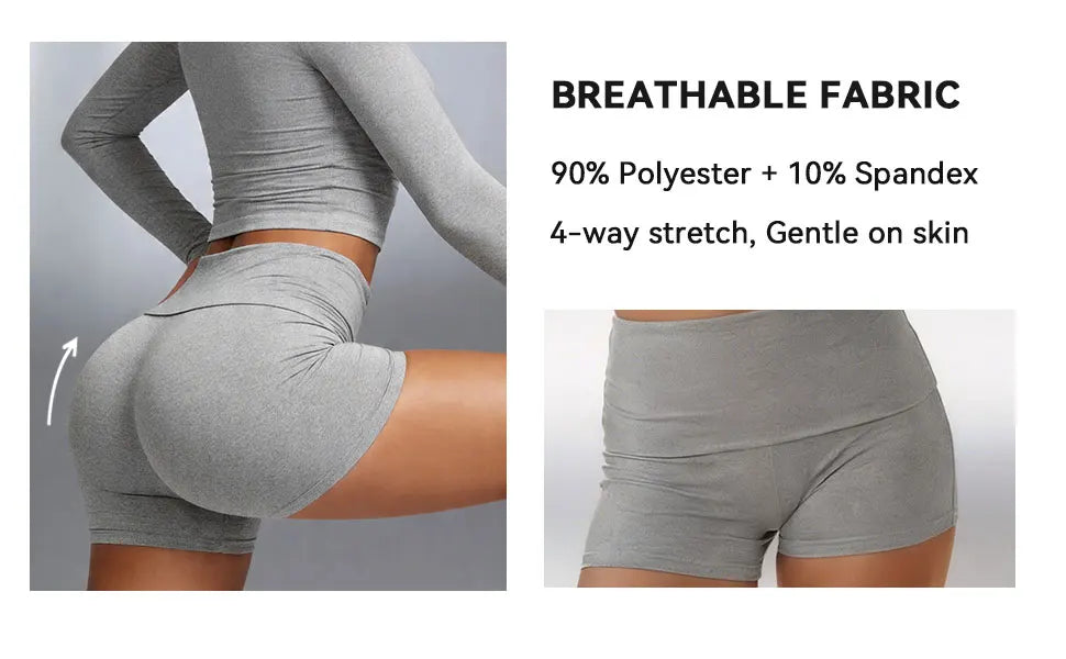 Airila Women's 2PCS Yoga Set Pilates Gym Sportswear seamless Crop Top Longsleeved Outfits Tracksuits Workout Running Jogging Casual FitnessSports Bra Leisure Athletic