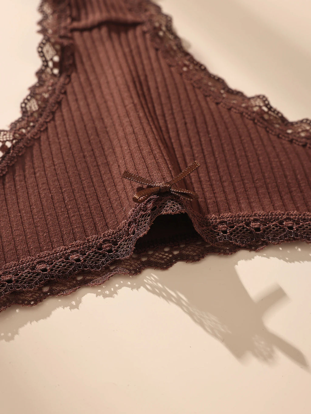 7Pcs/Set Women Thongs Panties Cotton Sexy Lace Underwear Tanga Solid Pants Plus Size Underpants G-Strings Female Lingerie S-3XL