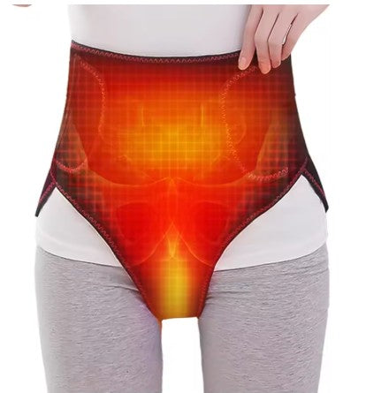Menstrual Heating Pad Abdomen Wrap – Electric Waist Wrap with Heat & Vibration for Period Comfort