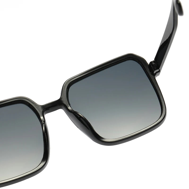 5PCS Oversized Square Sunglasses Fashion Streetwear UV400 Shades for Women & Men