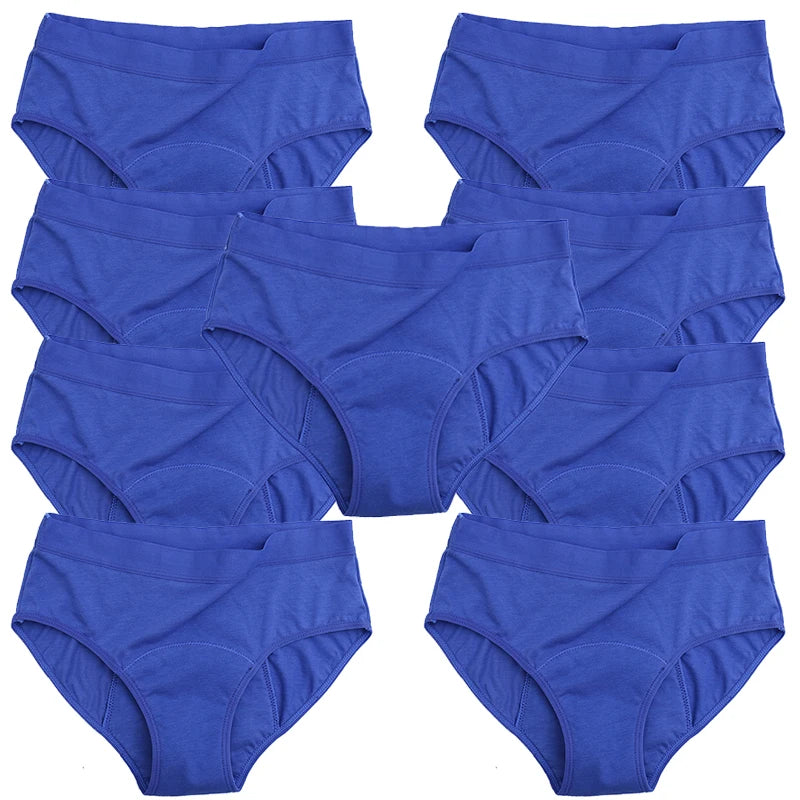4Layer Bamboo Sexy Leakproof Menstrual Panties New Breathable Fast Absorbent Underwear Women Menstrual Briefs plus size lingerie